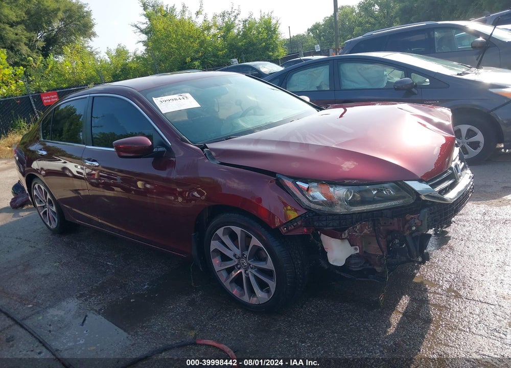 2014 HONDA ACCORD SPORT VIN: 1HGCR2F54EA039792