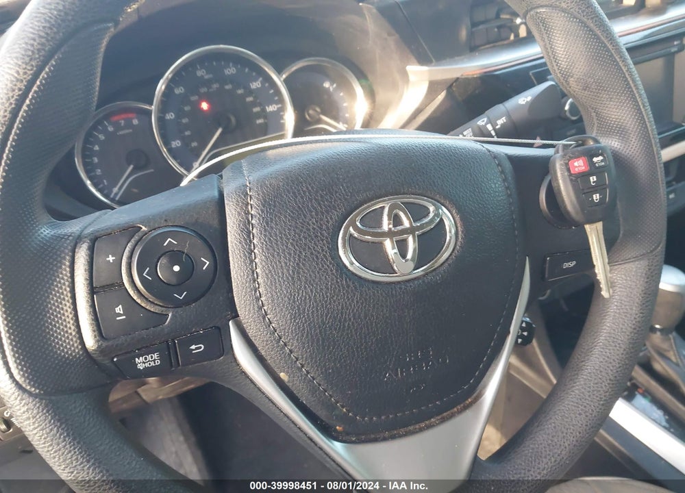 2014 TOYOTA COROLLA LE VIN: 2T1BURHE5EC015687