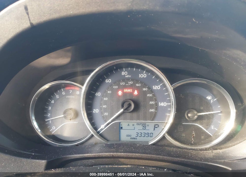 2014 TOYOTA COROLLA LE VIN: 2T1BURHE5EC015687
