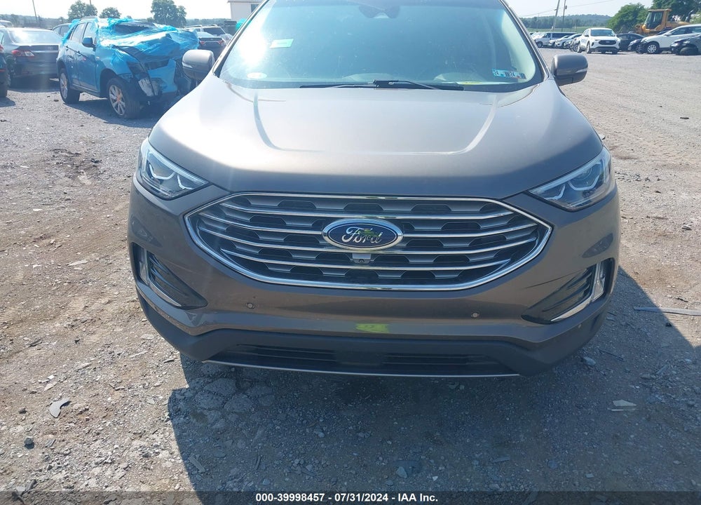2019 FORD EDGE TITANIUM VIN: 2FMPK4K93KBB53383