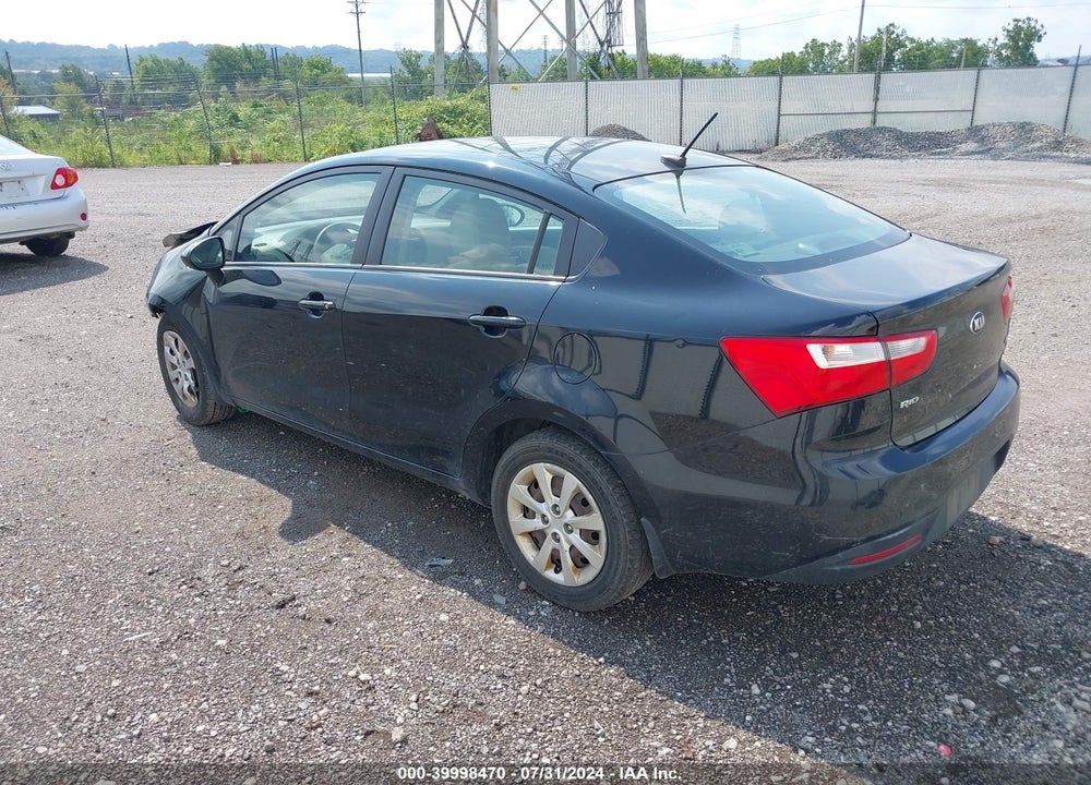 2013 KIA RIO LX VIN: KNADM4A34D6165250
