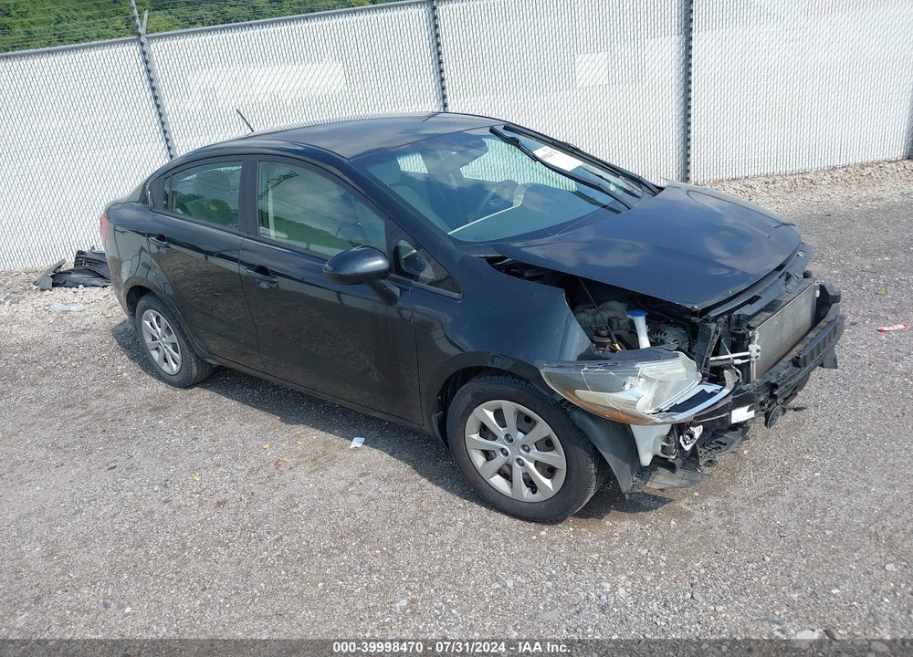 2013 KIA RIO LX VIN: KNADM4A34D6165250