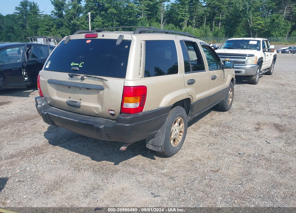 1999 JEEP GRAND CHEROKEE LAREDO VIN: 1J4GW58S9XC558531