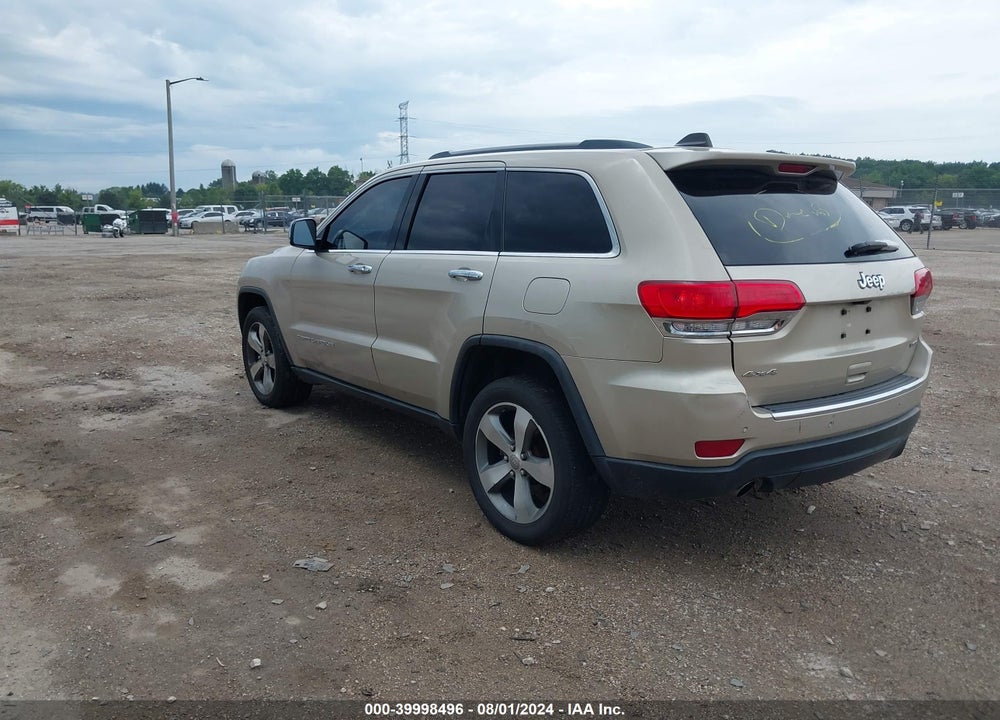 2014 JEEP GRAND CHEROKEE LIMITED VIN: 1C4RJFBG8EC233003