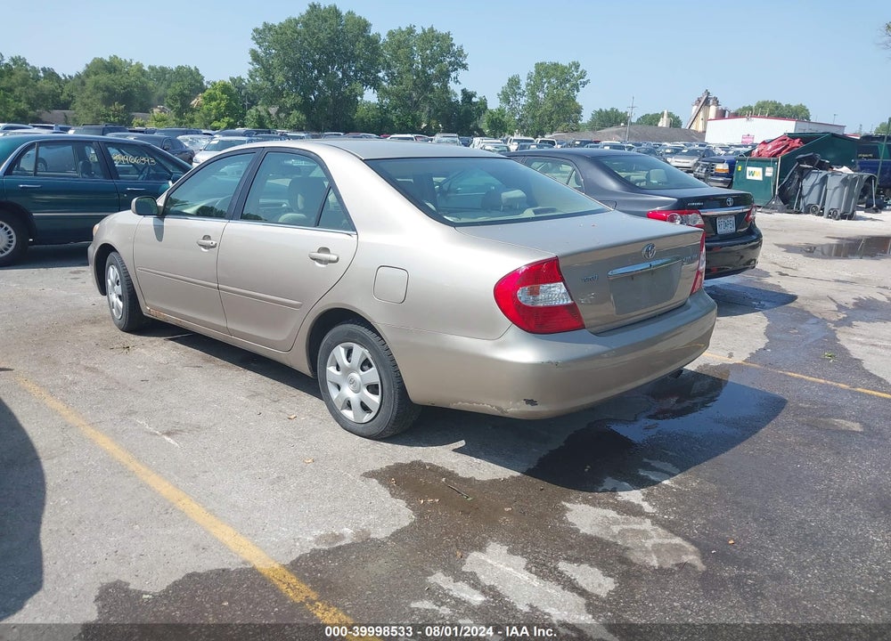2003 TOYOTA CAMRY LE VIN: 4T1BE32KX3U699673