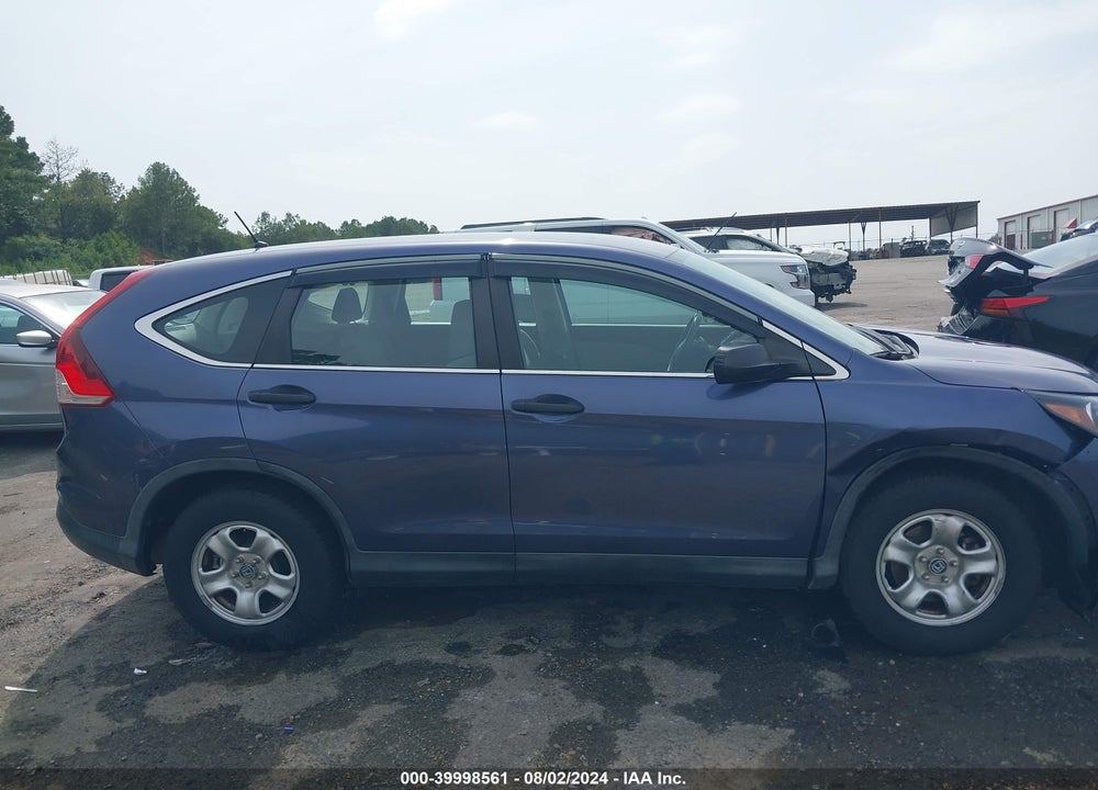 2013 HONDA CR-V LX VIN: 5J6RM3H34DL003123