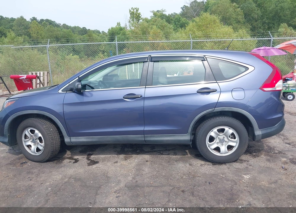 2013 HONDA CR-V LX VIN: 5J6RM3H34DL003123