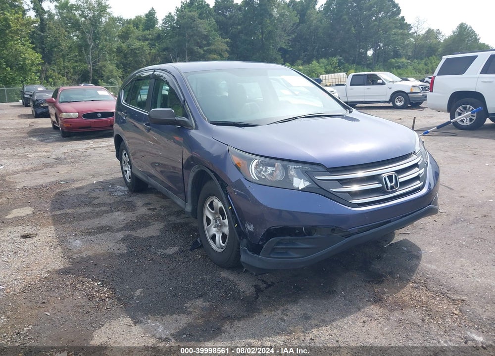 2013 HONDA CR-V LX VIN: 5J6RM3H34DL003123