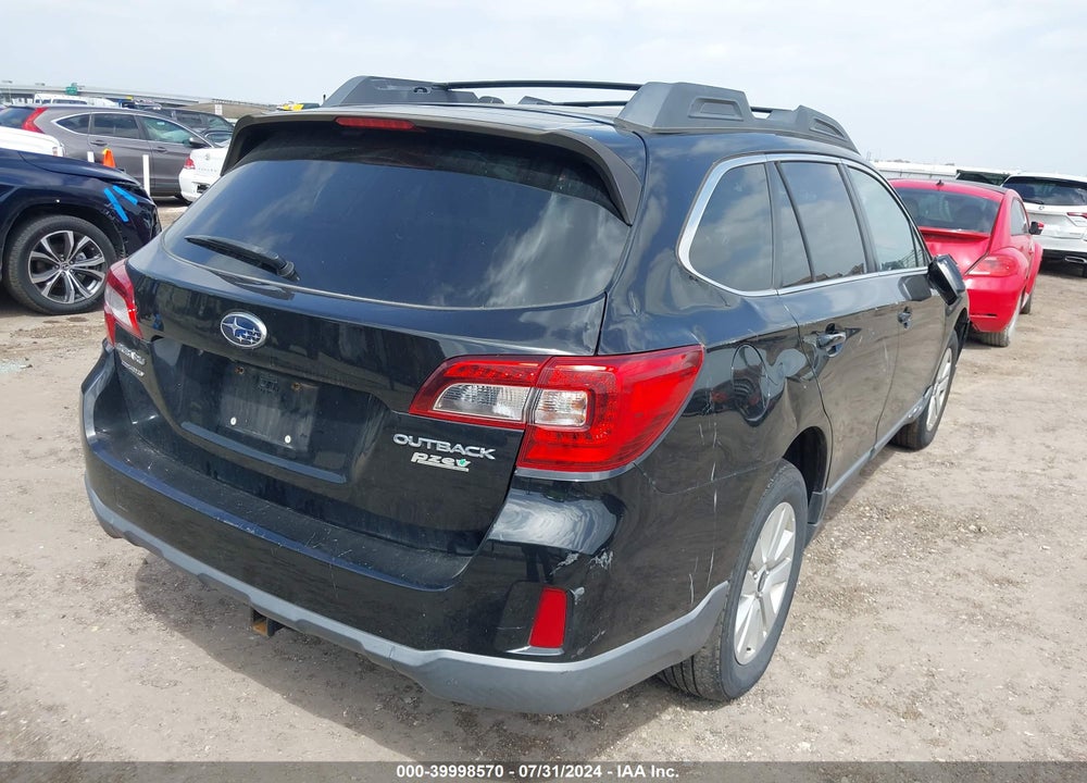 2015 SUBARU OUTBACK 2.5I PREMIUM VIN: 4S4BSACC7F3231608