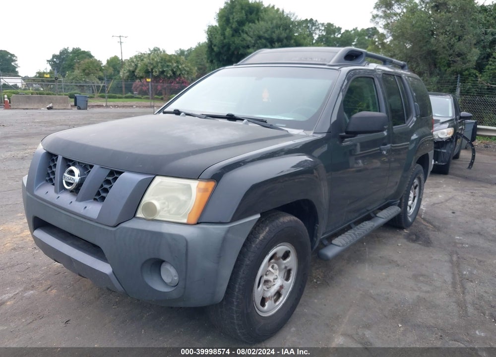 2007 NISSAN XTERRA X VIN: 5N1AN08U57C508479
