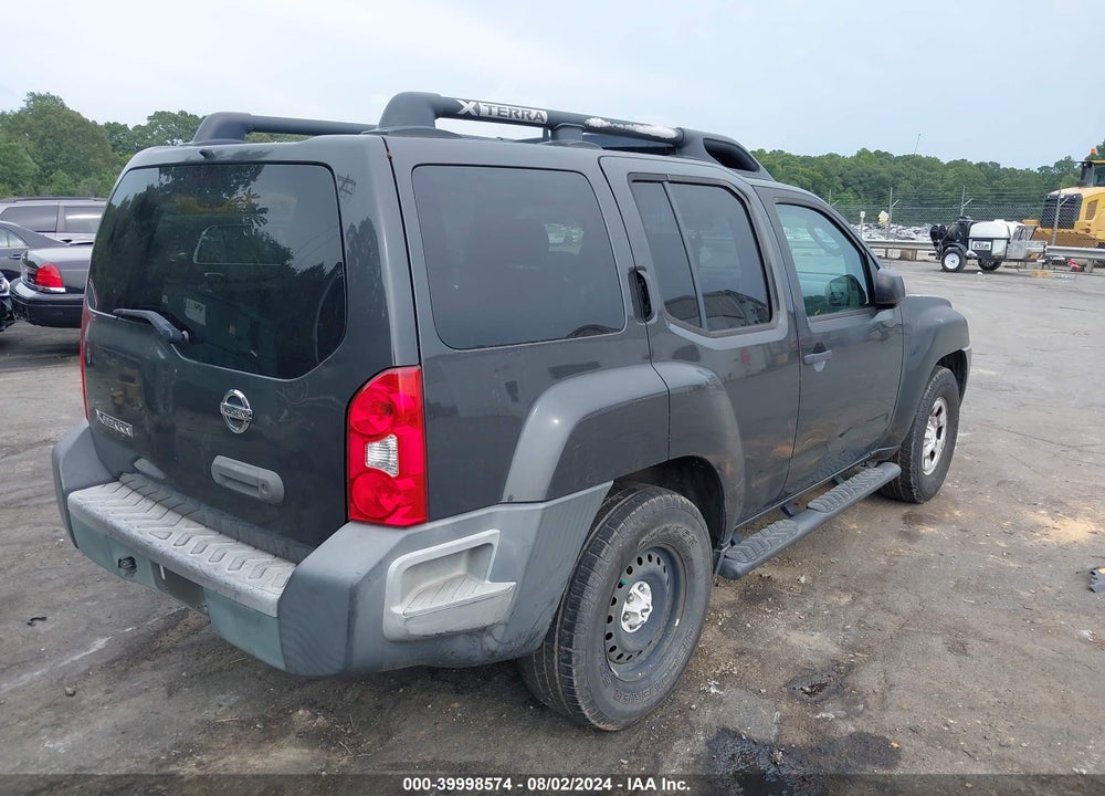 2007 NISSAN XTERRA X VIN: 5N1AN08U57C508479