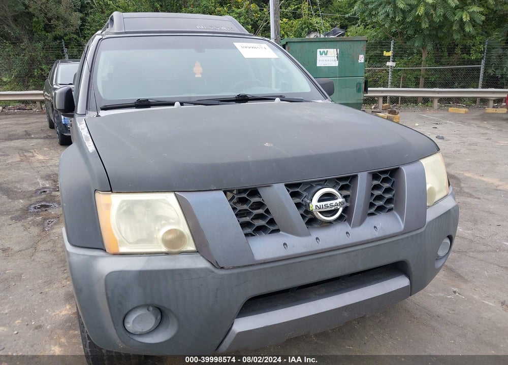 2007 NISSAN XTERRA X VIN: 5N1AN08U57C508479