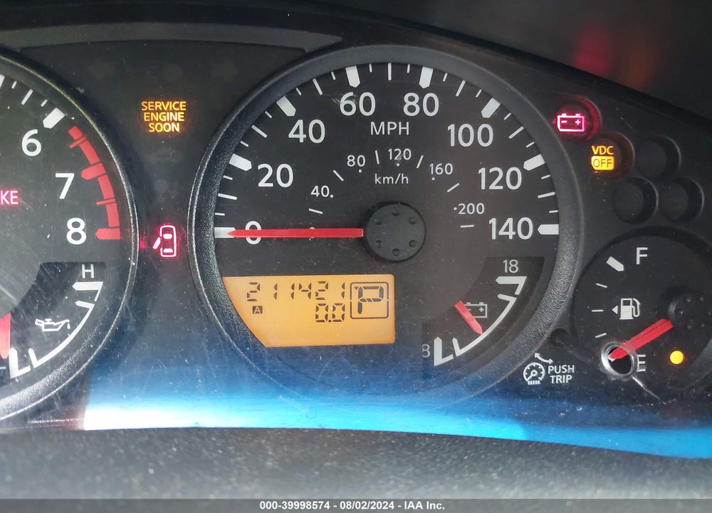 2007 NISSAN XTERRA X VIN: 5N1AN08U57C508479