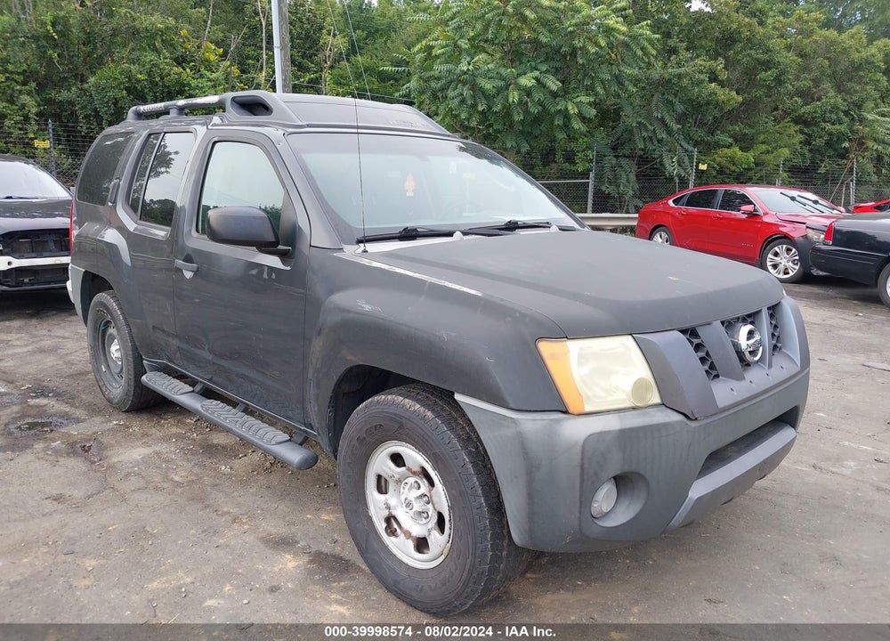 2007 NISSAN XTERRA X VIN: 5N1AN08U57C508479