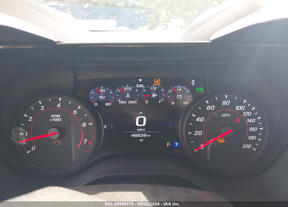 2019 CHEVROLET CAMARO VIN: 1G1FF1R73K0126458