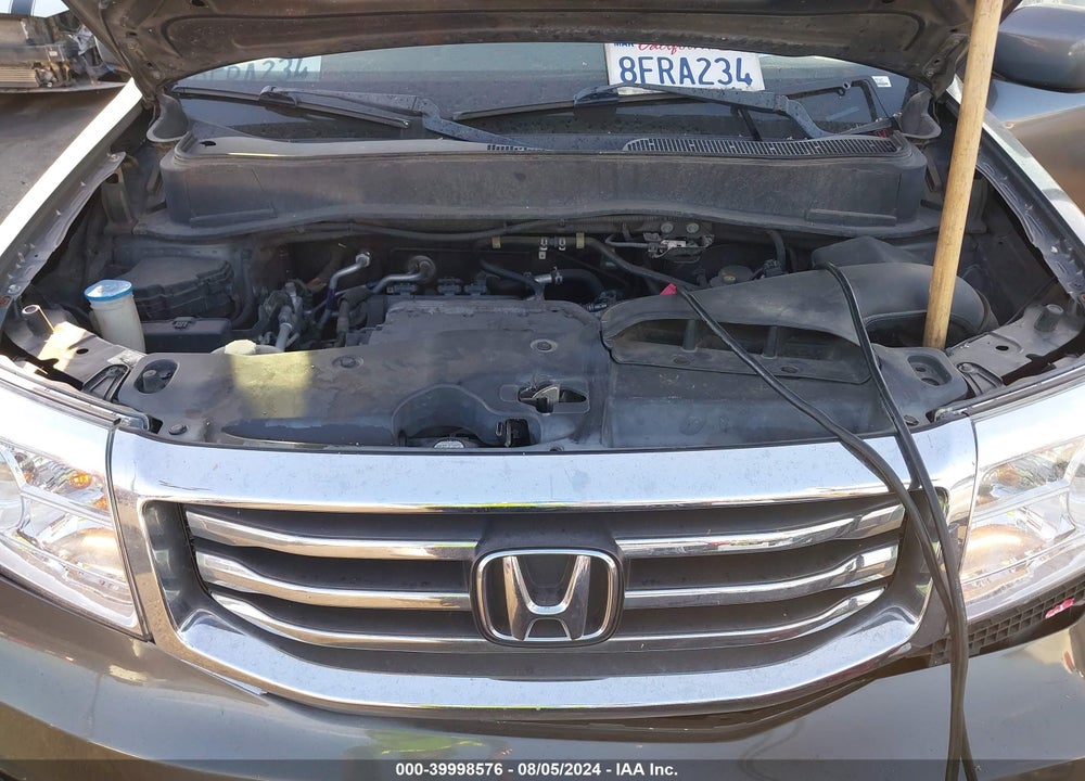 2013 HONDA PILOT EX-L VIN: 5FNYF3H5XDB006141
