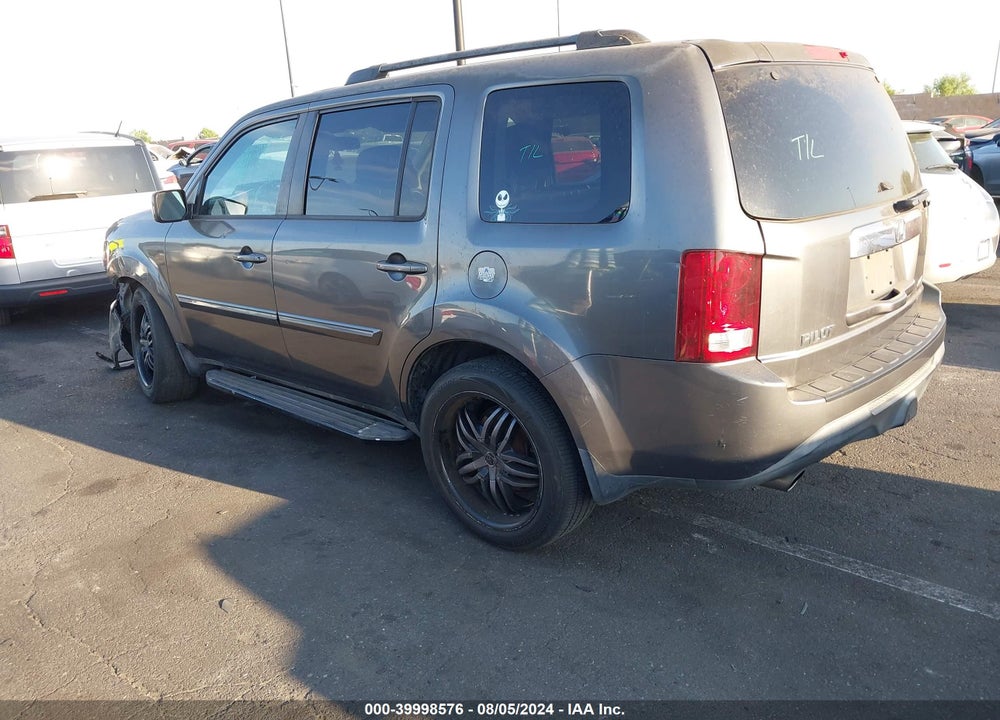 2013 HONDA PILOT EX-L VIN: 5FNYF3H5XDB006141