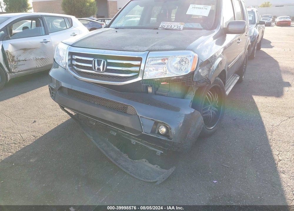 2013 HONDA PILOT EX-L VIN: 5FNYF3H5XDB006141