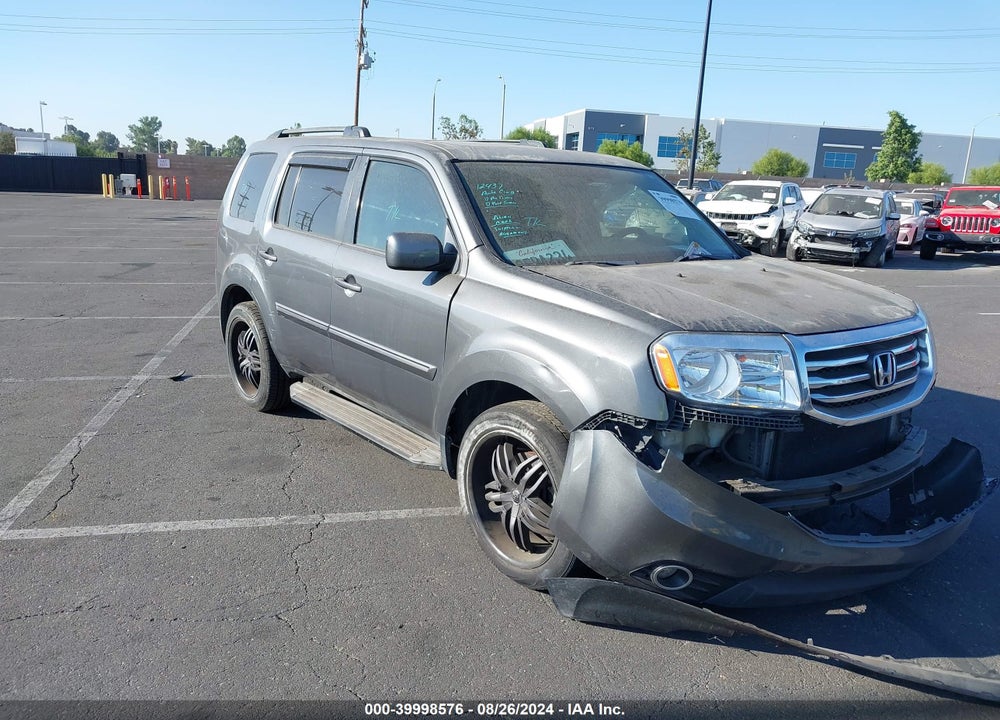 2013 HONDA PILOT EX-L VIN: 5FNYF3H5XDB006141