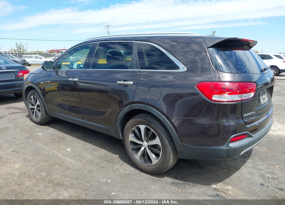 2017 KIA SORENTO 2.0T EX VIN: 5XYPH4A15HG295043
