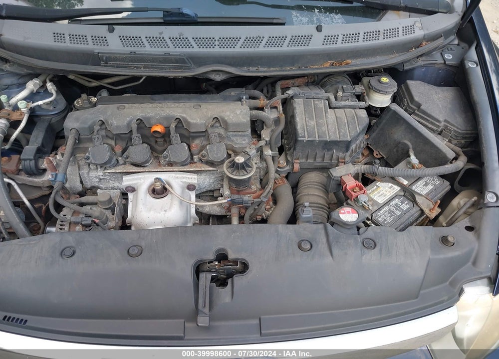 2008 HONDA CIVIC SDN LX VIN: 1HGFA16508L067631