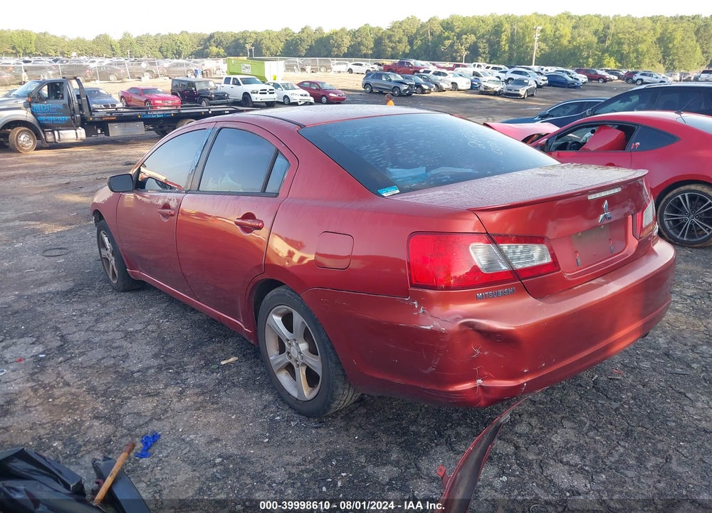 2009 MITSUBISHI GALANT ES/SPORT EDITION VIN: 4A3AB36FX9E005697