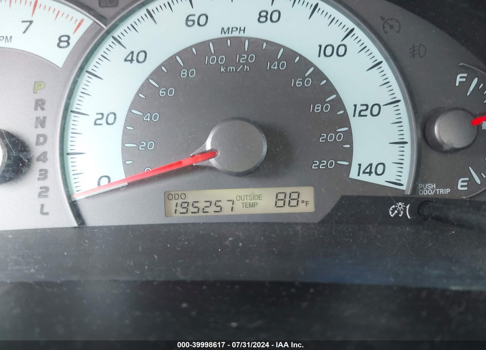 2007 TOYOTA CAMRY SE VIN: 4T1BE46K67U534967