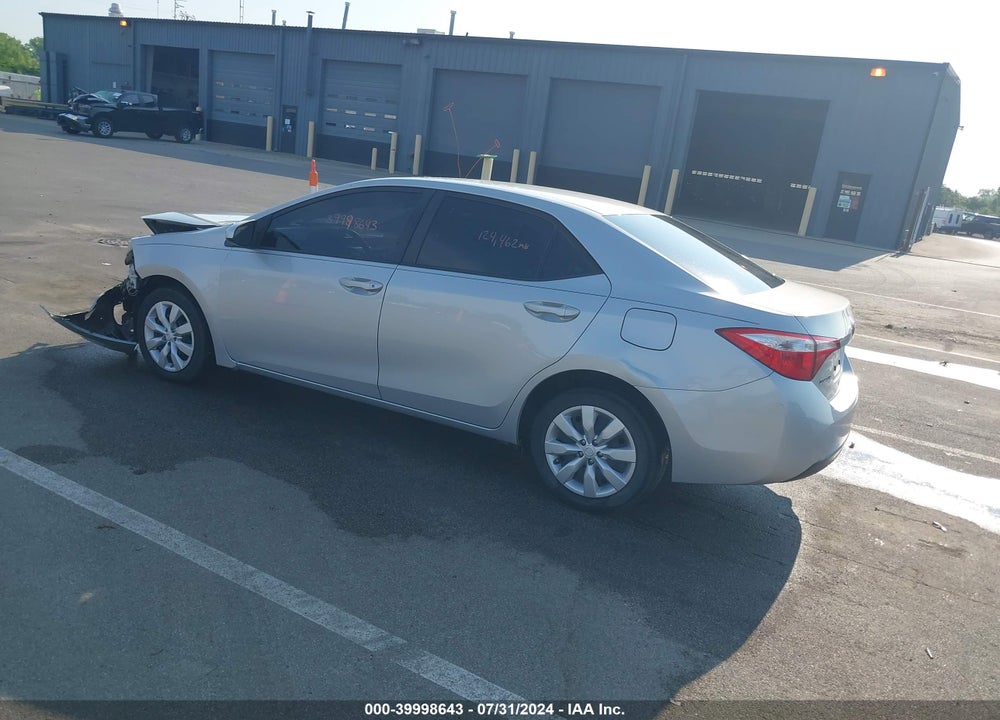 2016 TOYOTA COROLLA LE VIN: 2T1BURHE0GC673758