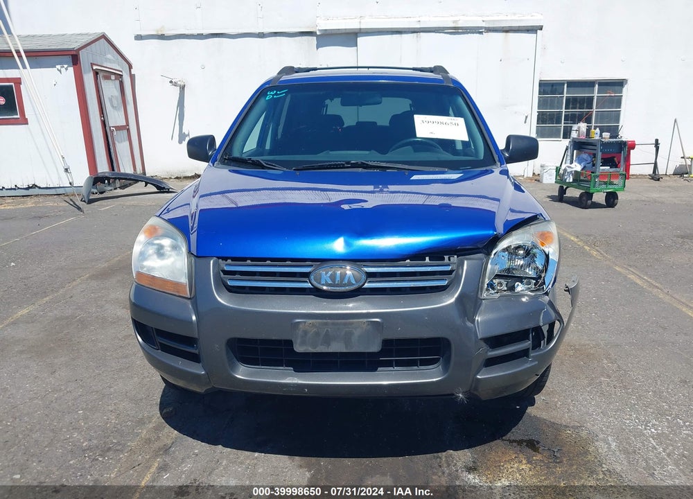 2007 KIA SPORTAGE LX V6 VIN: KNDJE723177412659
