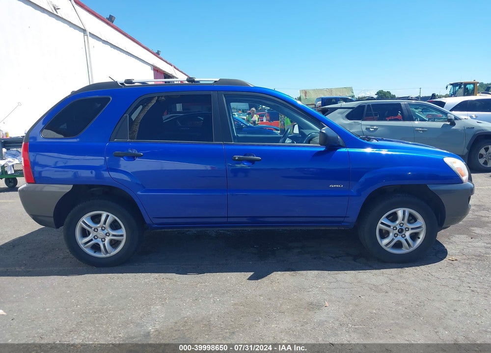 2007 KIA SPORTAGE LX V6 VIN: KNDJE723177412659