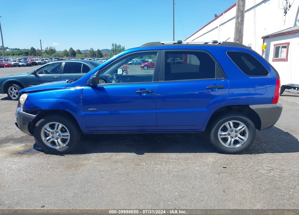 2007 KIA SPORTAGE LX V6 VIN: KNDJE723177412659