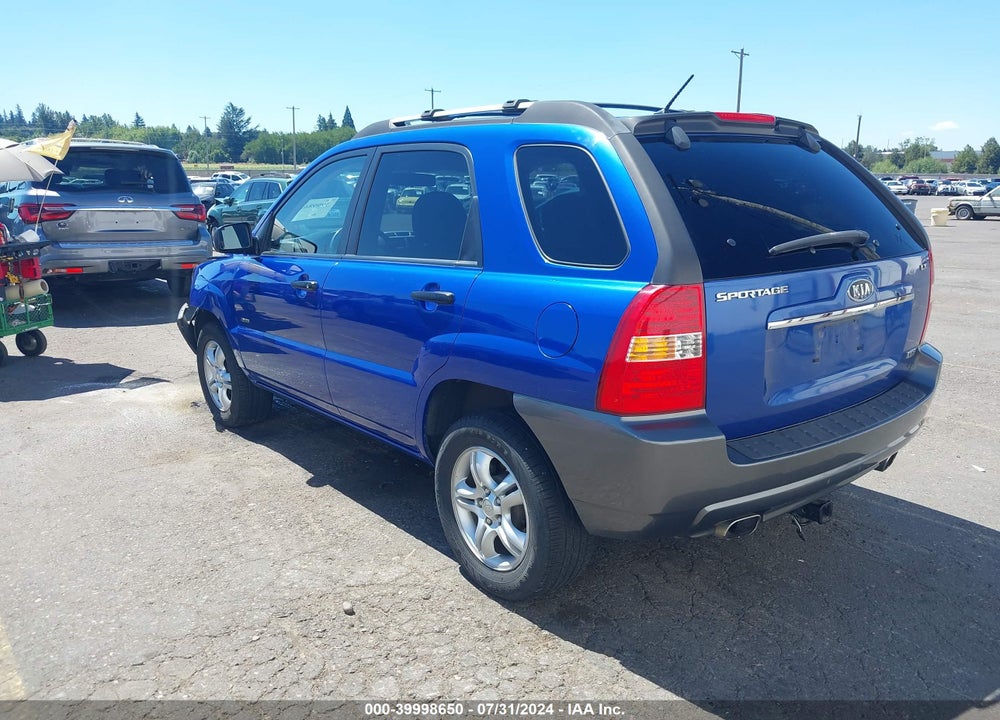 2007 KIA SPORTAGE LX V6 VIN: KNDJE723177412659