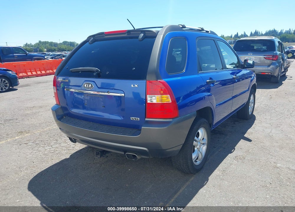 2007 KIA SPORTAGE LX V6 VIN: KNDJE723177412659