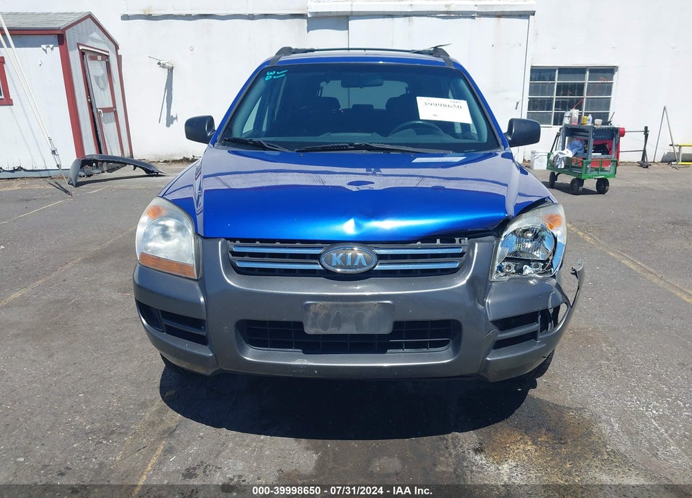 2007 KIA SPORTAGE LX V6 VIN: KNDJE723177412659