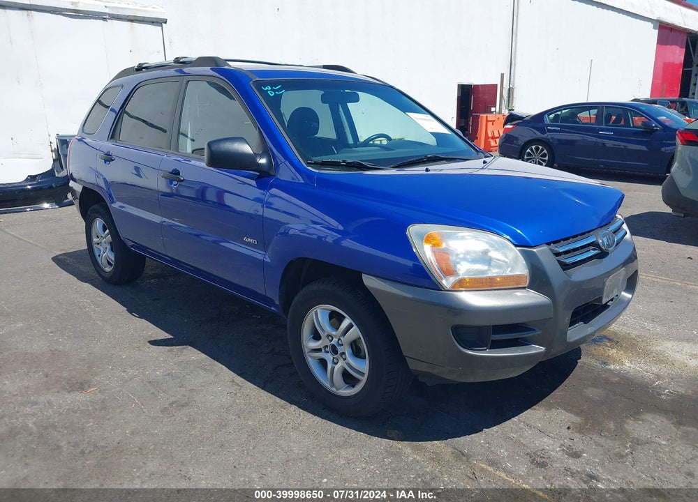 2007 KIA SPORTAGE LX V6 VIN: KNDJE723177412659