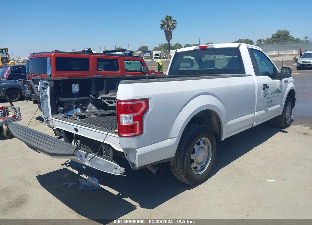 2019 FORD F-150 XL VIN: 1FTMF1CB5KKE38796