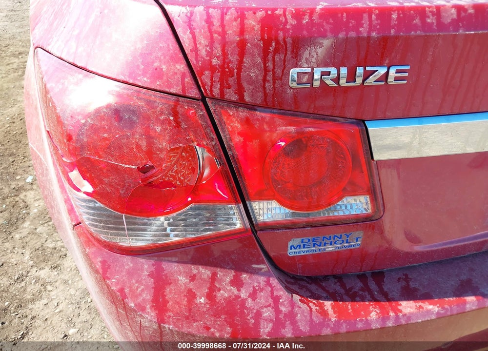 2011 CHEVROLET CRUZE 1LT VIN: 1G1PF5S97B7284848