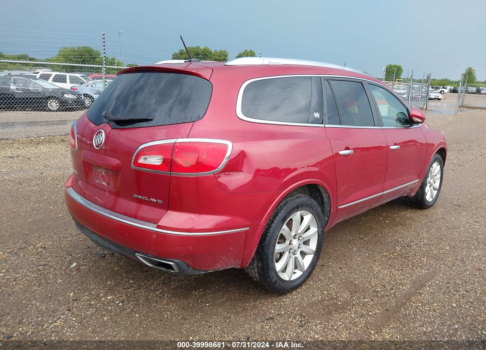 2014 BUICK ENCLAVE LEATHER VIN: 5GAKRBKD3EJ253729
