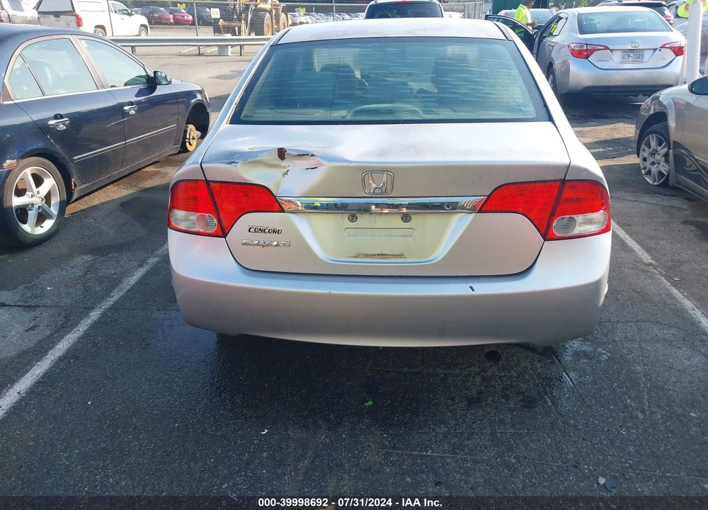 2010 HONDA CIVIC LX VIN: 2HGFA1F54AH308898