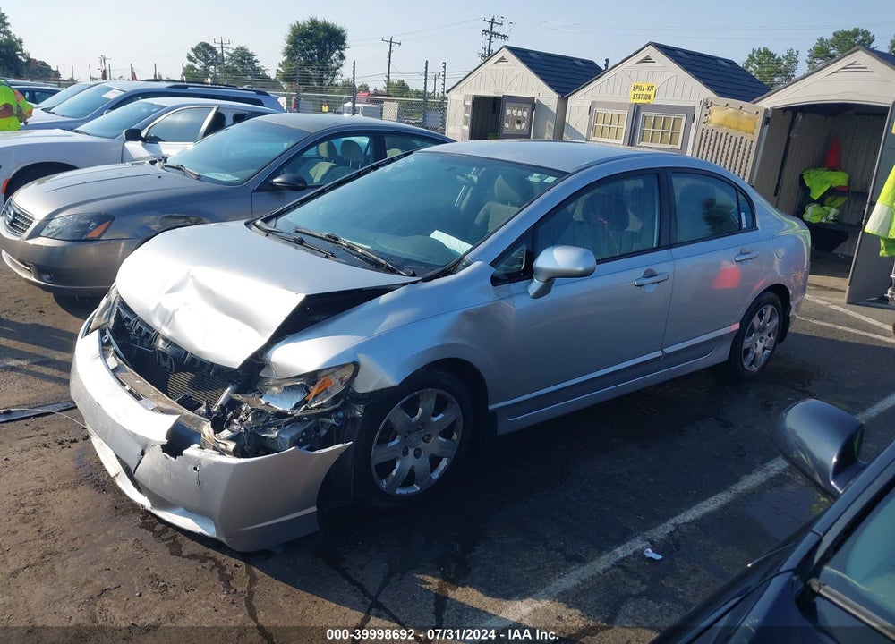 2010 HONDA CIVIC LX VIN: 2HGFA1F54AH308898