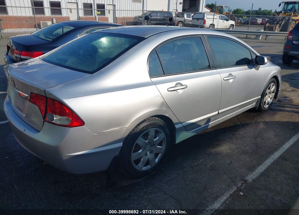 2010 HONDA CIVIC LX VIN: 2HGFA1F54AH308898