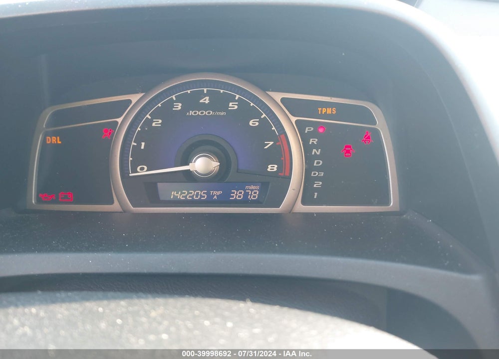 2010 HONDA CIVIC LX VIN: 2HGFA1F54AH308898