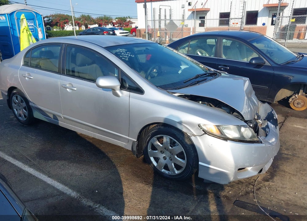 2010 HONDA CIVIC LX VIN: 2HGFA1F54AH308898