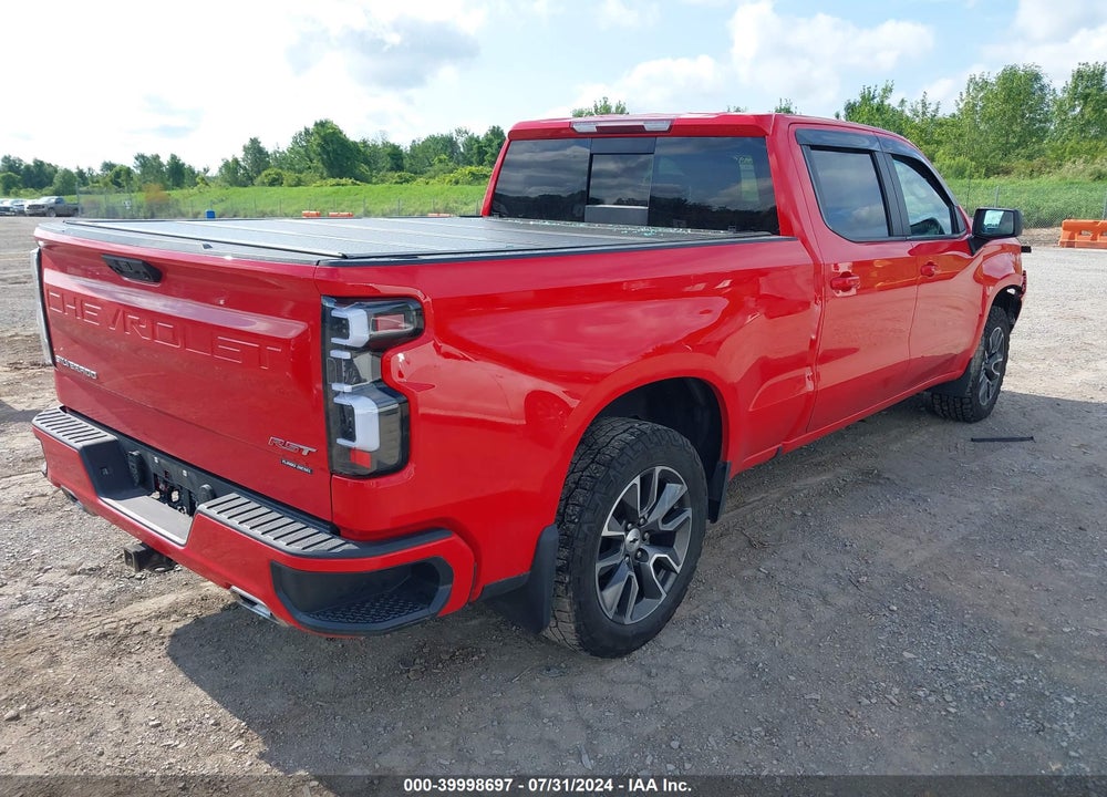2022 CHEVROLET SILVERADO 1500 4WD STANDARD BED RST VIN: 3GCUDEET5NG505380