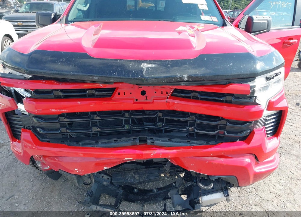 2022 CHEVROLET SILVERADO 1500 4WD STANDARD BED RST VIN: 3GCUDEET5NG505380