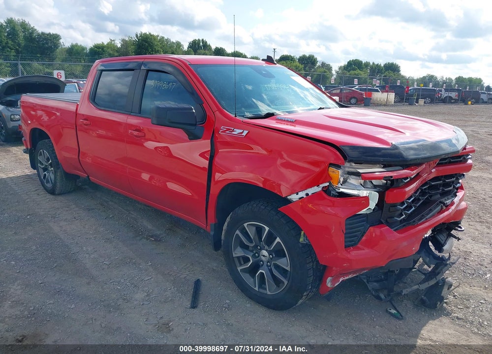 2022 CHEVROLET SILVERADO 1500 4WD STANDARD BED RST VIN: 3GCUDEET5NG505380