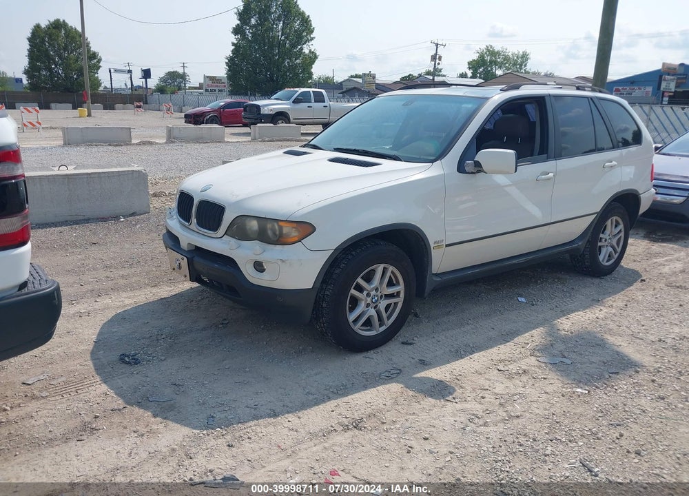 2005 BMW X5 3.0I VIN: 5UXFA13525LY23781