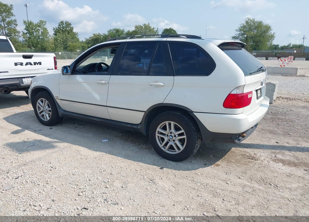 2005 BMW X5 3.0I VIN: 5UXFA13525LY23781