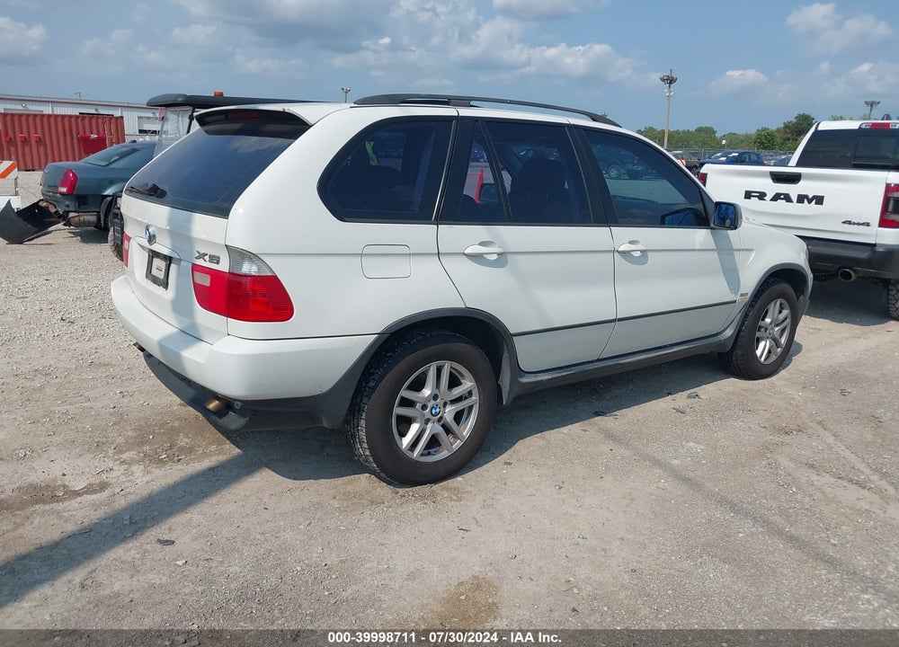 2005 BMW X5 3.0I VIN: 5UXFA13525LY23781