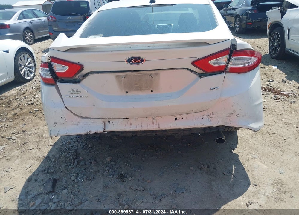 2014 FORD FUSION SE VIN: 1FA6P0H73E5352349
